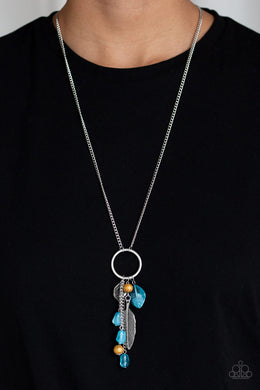 Sky High Style Blue Necklace Paparazzi Accessories