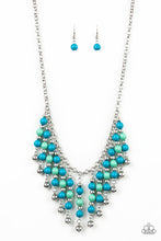 Load image into Gallery viewer, Your SUNDAES Best Blue Necklace Paparazzi Accessories