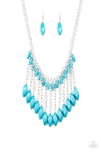 Load image into Gallery viewer, Venturous Vibes Blue Necklace Paparazzi Accessories