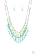 Load image into Gallery viewer, Beaded Boardwalk Blue Necklace Paparazzi Accessories