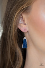 Load image into Gallery viewer, Glamour Goddess Blue Necklace Paparazzi Accessories