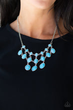 Load image into Gallery viewer, Mermaid Marmalade Blue Necklace Paparazzi Accessories