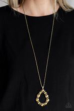 Load image into Gallery viewer, Making Millions - Brass Necklace Paparazzi Accessories