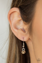 Load image into Gallery viewer, Sheer Thing! Brown Rhinestone Necklace Paparazzi Accessories