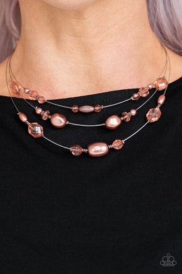Pacific Pageantry Copper Necklace Paparazzi Accessories