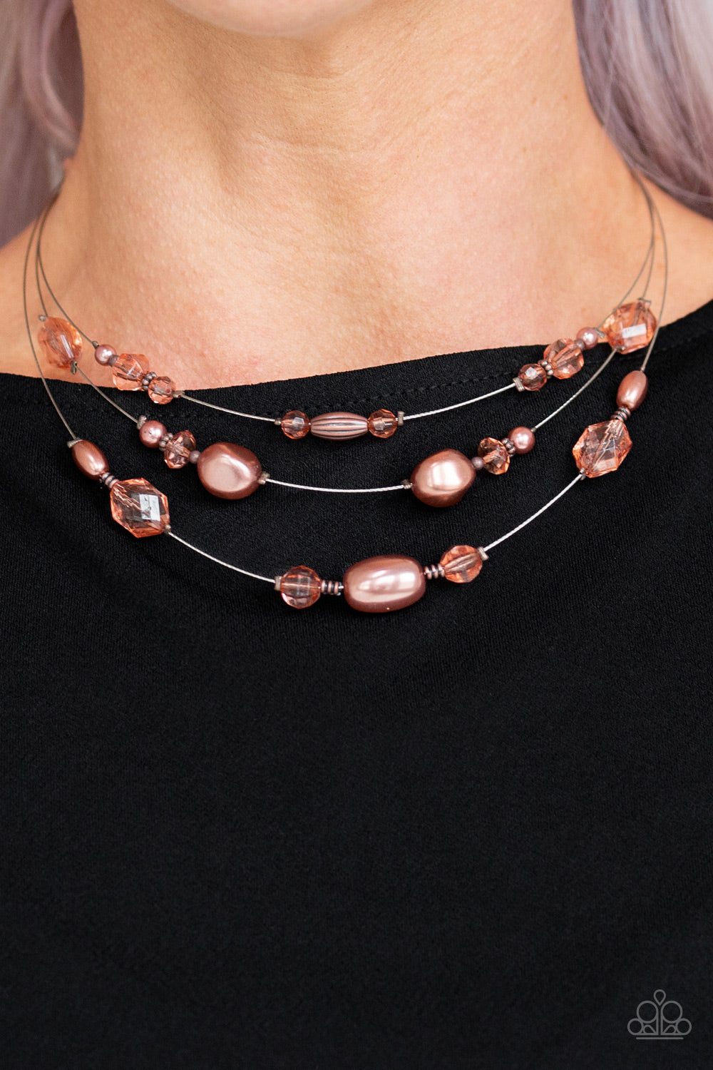 Pacific Pageantry Copper Necklace Paparazzi Accessories