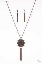 Load image into Gallery viewer, From Sunup to Sundown Copper Necklace Paparazzi Accessories
