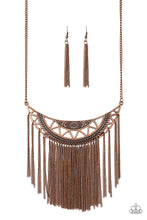 Load image into Gallery viewer, Empress Excursion Copper Necklace Paparazzi Accessories