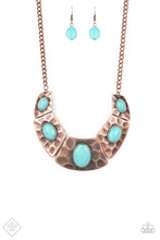 Load image into Gallery viewer, Ruler In Favor Copper Necklace Paparazzi Accessories