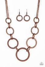Load image into Gallery viewer, City Circus Copper Necklace Paparazzi Accessories