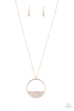 Load image into Gallery viewer, Bet Your Bottom Dollar - Rose Gold Necklace Paparazzi Accessories