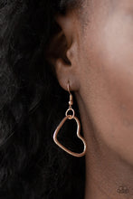 Load image into Gallery viewer, Unbreak My Heart - Rose Gold Necklace Paparazzi Accessories