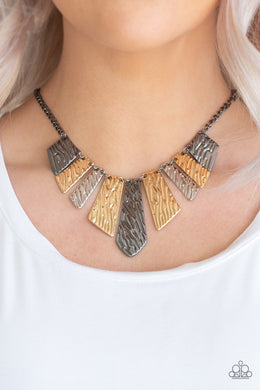 Texture Tigress Multi Necklace Paparazzi Accessories
