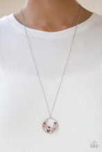 Load image into Gallery viewer, Call Me Cupid Multi Rhinestone Necklace Paparazzi Accessories