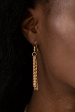 Load image into Gallery viewer, Way To Make An Entrance Gold Necklace Paparazzi Accessories