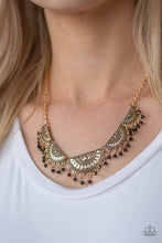 Load image into Gallery viewer, Boho Baby Gold Necklace Paparazzi Accessories