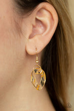 Load image into Gallery viewer, Put It On Ice Gold Necklace Paparazzi Accessories