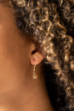 Load image into Gallery viewer, Dare To Dazzle Gold Necklace Paparazzi Accessories