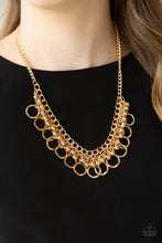 Load image into Gallery viewer, Ring Leader Radiance Gold Necklace Paparazzi Accessories
