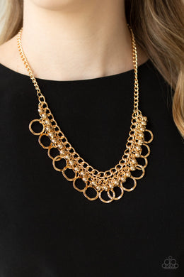 Ring Leader Radiance Gold Necklace Paparazzi Accessories