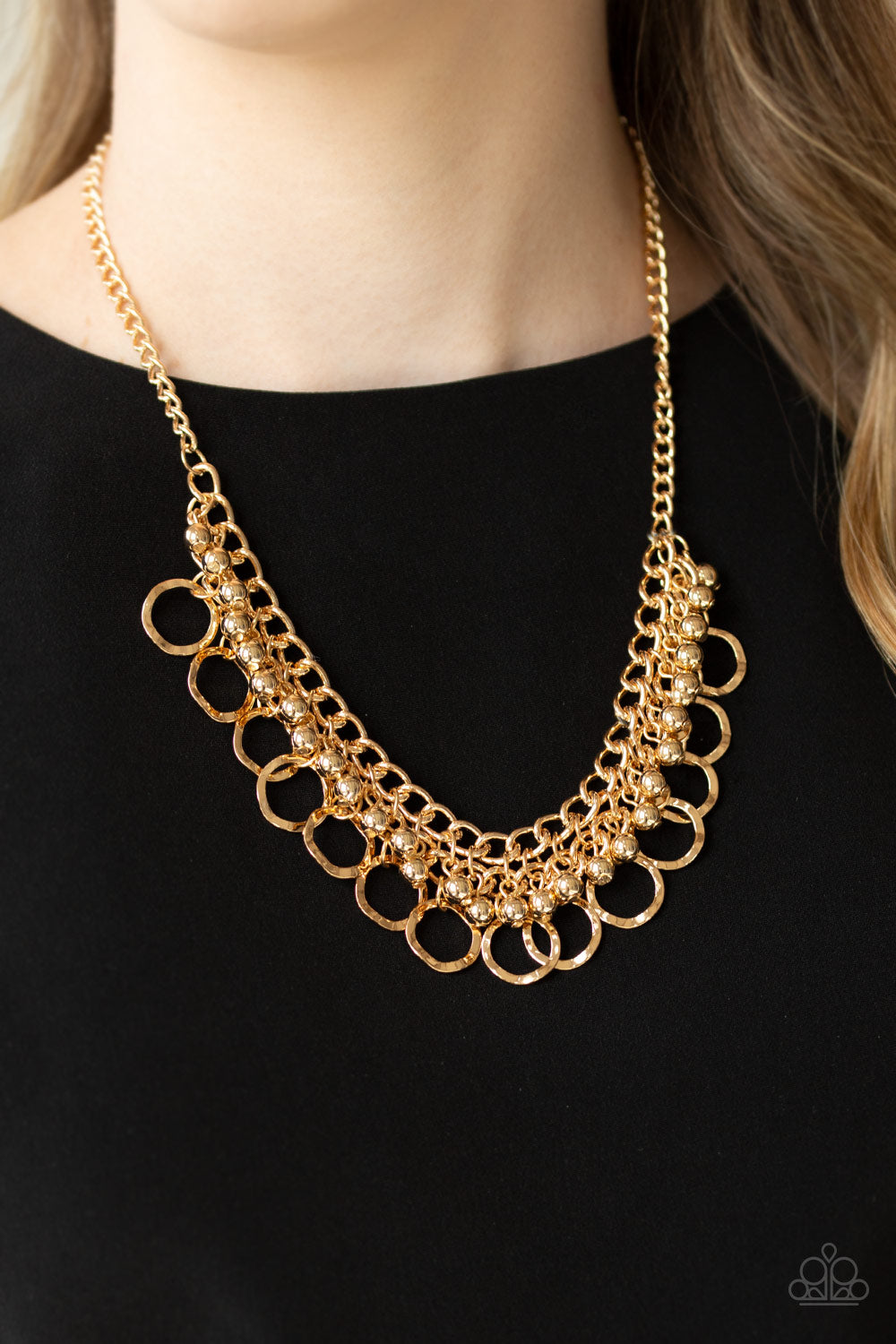 Ring Leader Radiance Gold Necklace Paparazzi Accessories