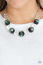 Load image into Gallery viewer, Torrid Tide Green Necklace Paparazzi Accessories