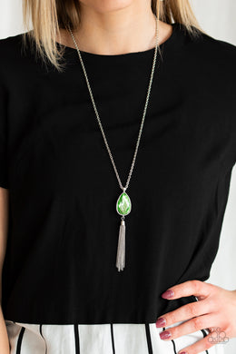 Elite Shine Green Necklace Paparazzi Accessories