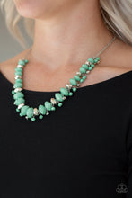Load image into Gallery viewer, Brags To Riches Green Necklace Paparazzi Accessories
