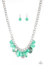 Load image into Gallery viewer, Treasure Shore Green Necklace Paparazzi Accessories