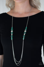Load image into Gallery viewer, Native New Yorker Green Necklace Paparazzi Accessories