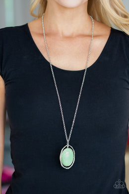 Harbor Harmony Green Necklace Paparazzi Accessories