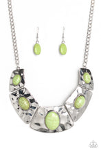 Load image into Gallery viewer, Ruler In Favor Green Necklace Paparazzi Accessories