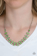 Load image into Gallery viewer, Super Starstruck Green Necklace Paparazzi Accessories