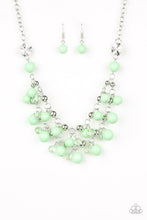 Load image into Gallery viewer, Seaside Soiree Green Necklace Paparazzi Accessories