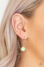 Load image into Gallery viewer, Seaside Soiree Green Necklace Paparazzi Accessories