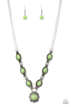 Load image into Gallery viewer, Desert Dreamin Green Necklace Paparazzi Accessories