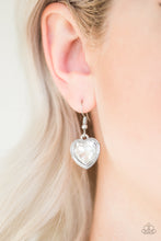 Load image into Gallery viewer, Real Romance White Earring Paparazzi Accessories