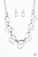 Load image into Gallery viewer, Very Avant-Garde Silver Necklace Paparazzi Accessories