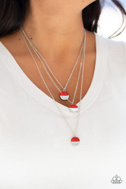 Rural Reconstruction Red Necklace Paparazzi Accessories