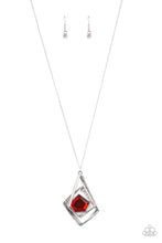 Load image into Gallery viewer, A MODERN Citizen Red Rhinestone Necklace Paparazzi Accessories