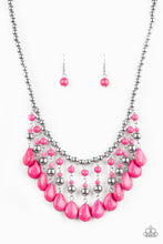 Load image into Gallery viewer, Rural Revival Pink Stone Necklace Paparazzi Accessories