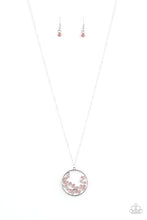 Load image into Gallery viewer, Call Me Cupid Pink Rhinestone Necklace Paparazzi Accessories