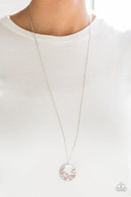 Load image into Gallery viewer, Call Me Cupid Pink Rhinestone Necklace Paparazzi Accessories