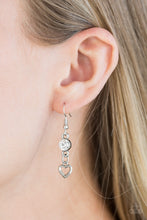 Load image into Gallery viewer, Valentines Day Drama White Paparazzi Accessories