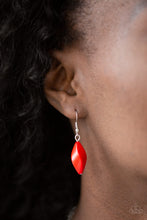 Load image into Gallery viewer, Venturous Vibes Red Necklace Paparazzi Accessories