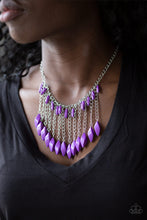 Load image into Gallery viewer, Venturous Vibes Purple Necklace Paparazzi Accessories