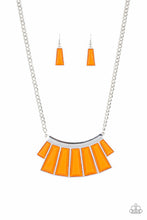Load image into Gallery viewer, Glamour Goddess Orange Necklace Paparazzi Accessories