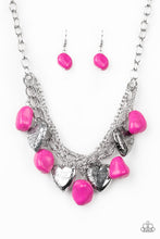 Load image into Gallery viewer, Change of Heart Pink Necklace Paparazzi Accessories