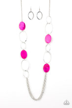 Load image into Gallery viewer, Kaleidoscope Coasts Pink Necklace Paparazzi Accessories
