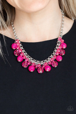 Fiesta Fabulous Pink Necklace Paparazzi Accessories